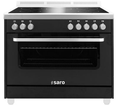 Saro Induktionsherd + Elektrobackofen TS95IND61N schwarz