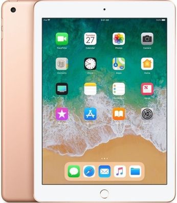Apple iPad 5. Generation (2017) 32GB WiFi Gold - Sehr Guter Zustand DE Händler