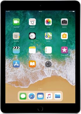 Apple iPad 5. Generation (2017) 32GB WiFi Space Gray - Wie Neu