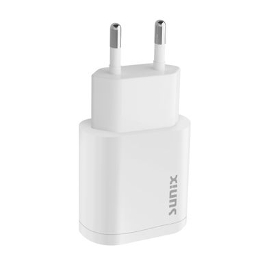 Sunix QC 3.0 USB Schnell-Ladegerät Adapter Quick Charge Netzteil + 1m iPhone Ladek...