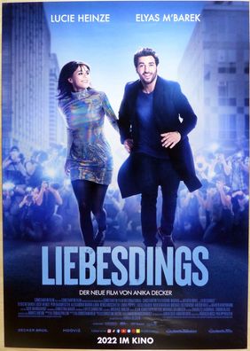 Liebesdings - Original Kinoplakat A0 - Elyas M´Barek, Lucie Heinze - Filmposter