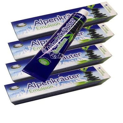 Alpenkräuter Emulsion Creme Homöopathie Original Pullach Hof Salbe 200ml 4er Pac