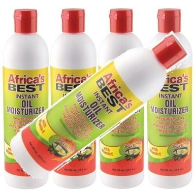 Africa`s Best Oil Moisturizer Revitalisierung Sheabutter Vit E Haarkur 355ml 5x