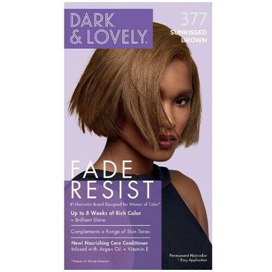 Dark and Lovely Fade Resist Brilliant Hair Color 377 Sun Kissed Brown Haarfarbe