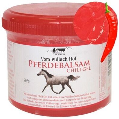 Pferdebalsam Chili Gel Pferdegel Pferdesalbe Wärmend Vom Pullach Hof 500ml