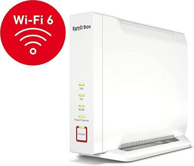 AVM FRITZ!Box 4060 Wi-Fi 6 Mesh Router 2,5 Gigabit-WAN-Port DECT-Basis