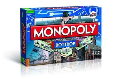 Original Monopoly Bottrop City Edition Cityedition Stadt Brettspiel Spiel NEU