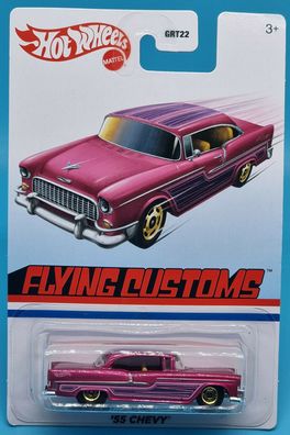 Hot Wheels Flying Customs Serie Cars / Auto `55 Chevy