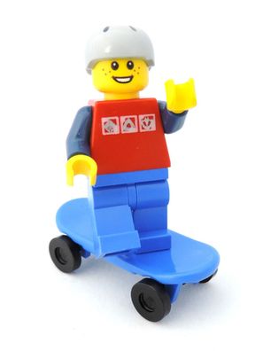 LEGO® City (Nr.28) / Figur mit blauen Skatboard