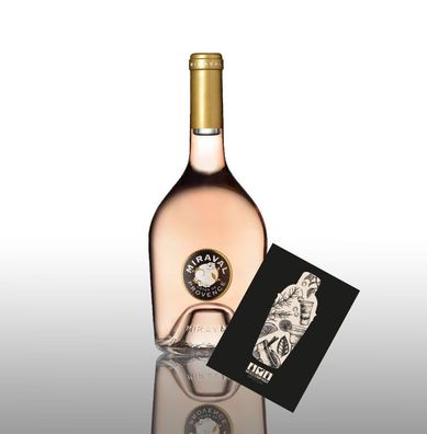 Angelina Jolie + Brad Pitt Miraval Magnum 1,5L (13% Vol) Cotes de Provence Rose Wein