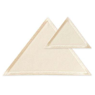 Dreiecke, beige 2St. Monoquick