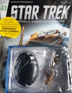 STAR TREK Official Starships Magazine #43 Spezies 8472 Bioschiff Model Eaglemoss de