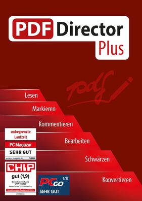 PDF Director Plus - PDF Editor - Formulare - Konvertieren - PC Download Version