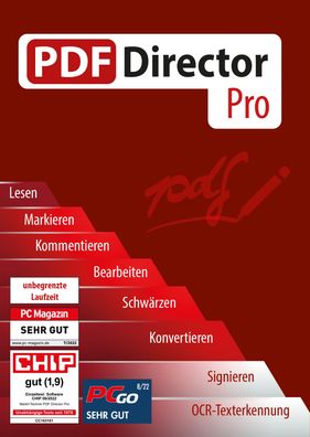 PDF Director Pro - Editor - OCR - Formulare - Signieren - PC Download Version