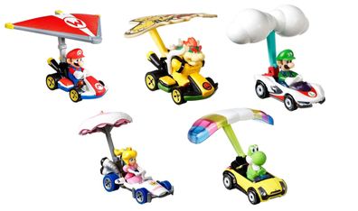 Hot Wheels Mario Kart Gliders Spielzeugautos Nintendo Super Mario N64 Fahrzeuge