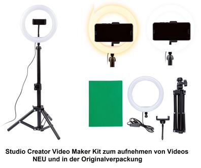 Studio Creator Video Maker Kit zum aufnehmen von Videos NEU in der Originalverpackung