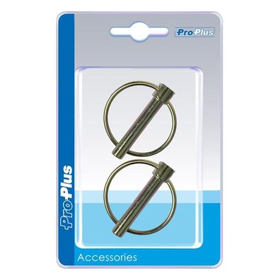 ProPlus Klappsplint Sicherungsstift 8mm mit Ring 2 St?ck im Blister