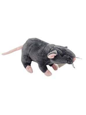 Ratte weiss und schwarz Plüschtier Kuscheltier 20cm 30cm