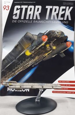 STAR TREK Official Starships Magazine #93 E.C.S Horizon Eaglemoss deutsches Magazin