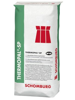 Schomburg Thermopal-sp 25 kg WTA Vorspritzmörtel für Sanierputz Haftbrücke