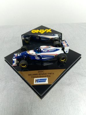 Williams Renault FW16, French GP, Formel 1, Onyx