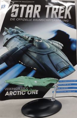 STAR TREK Official Starships Magazine #131 Arctic One (United Earth) Eaglemoss deut.