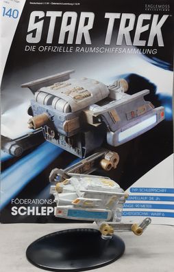 STAR TREK Official Starships Magazine #140 Starfleet Tug Eaglemoss deutsches Magazin
