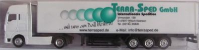 Spedition Terra-Sped GmbH Nr. - ... mit uns am Ball bleiben - MAN - Sattelzug