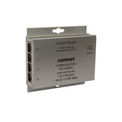 CNGE4TX4US/ M Comnet, Unmanaged Gigabit Switch, 4xRJ45, Mini