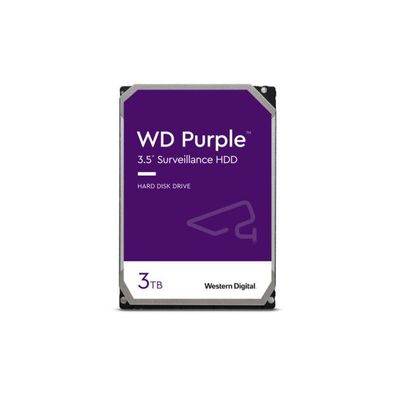 WD30PURZ Western Digital, Festplatte, 3,5 Zoll, SATA 6Gb/ s, 3TB, 64MB Cache, 24x7