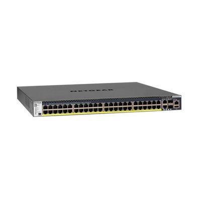 GSM4352PB-100NES Netgear, 52-Port Stackable Managed Switch, Layer 2, 1000W PSU In