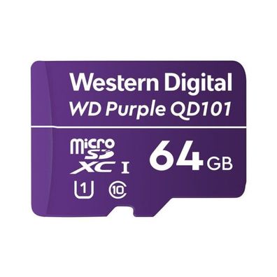 WDD064G1P0C Western Digital, MicroSDXC Speicherkarte, 64GB, Class 10, UHS-I U1, 3
