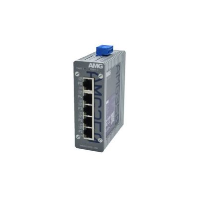 AMG350-5G Amg Systems, Industrieller 5 Port Unmanaged Switch, 5 x 10/100/1000 RJ4