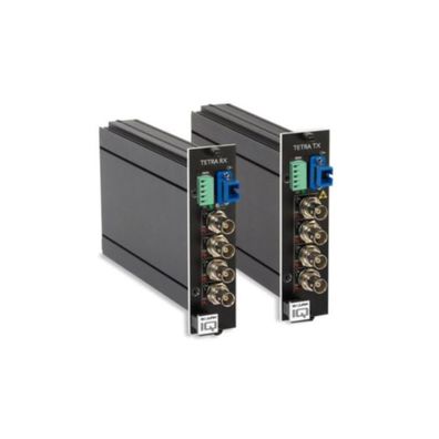 TETRA4210RXRM Siqura, Digitaler- 4 Kanal -LWL Video - Multiplexer -Empfänger für