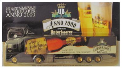 Unterbaar Schloßbrauerei Nr.02 - Anno 2000, Export Spezial - MB Actros - Sattelzug