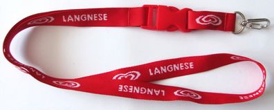 Langnese - Schlüsselband Rot