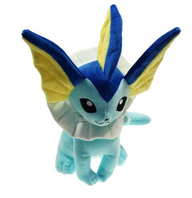 30cm Stofftier Puppe Pokémon Vaporeon Plüschtier Spielzeug Geschenk Hellgrün