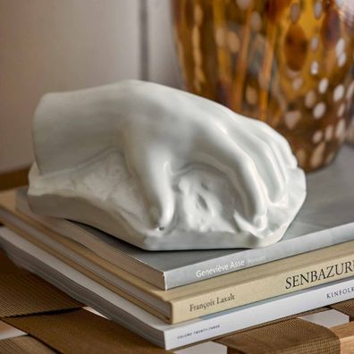 Deko Shirie Skulptur - Deko Hand für Regal & Fensterbank Briefbeschwerer