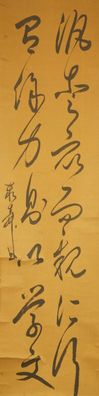Kalligrafie Japanisches Rollbild Kunst Kakemono Gemälde Kalligraphie 5091