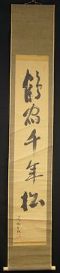 Kalligrafie Japanisches Rollbild Malerei Kakemono hanging scroll painting 5788