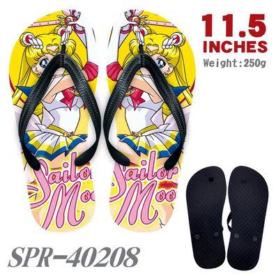 Sailor Moon#08 3D Drucken Flip Flops Herren Damen Slippers Strandschuhe Größe38-43