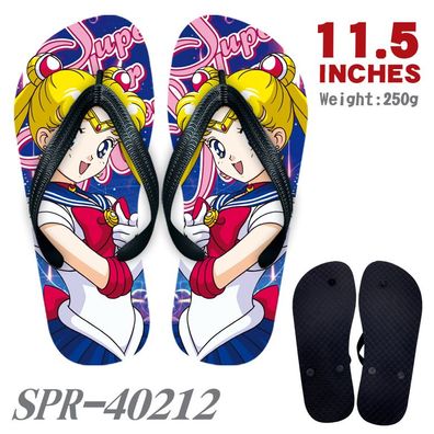 Sailor Moon#12 Flip Flops Herren Damen Slippers Strandschuhe Sandalen Größe38-43