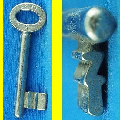 Börkey Chubb Einsteckschloss Schlüssel System Sieper Art. 90 Profil 6