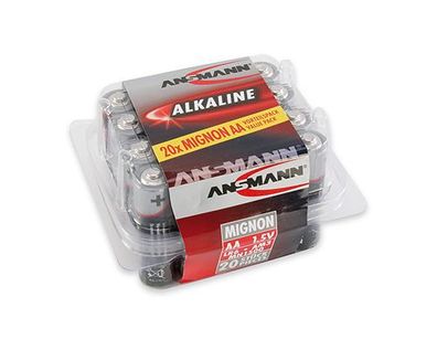 Ansmann - Mignon AA - 1,5 Volt Alkaline [AlMn] - 20er Box