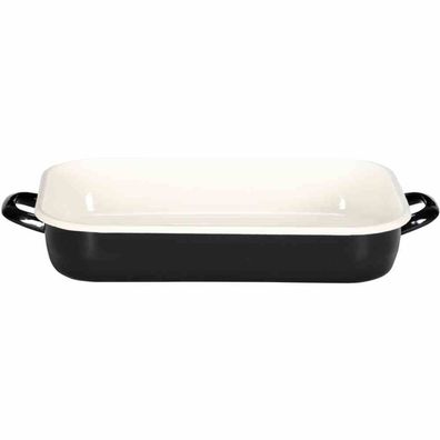 Vierkantpfanne 36cm Emaille Pfannen Braten Grillen Kochen Küchenhelfer Essen NEU