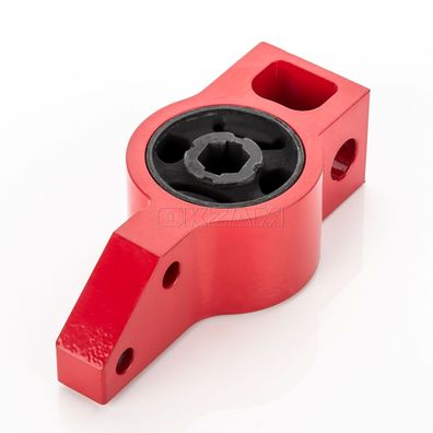 Lagerung Querlenker Gummilager VR rot für VW BEETLE EOS TOURAN JETTA CADDY