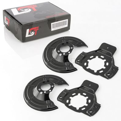 4x Deckblech Bremsscheibe Bremsankerblech Komplett Set für OPEL ASTRA G