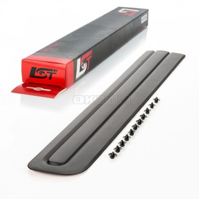 Zierleiste Schutzleiste Türleiste Seitenleiste schwarz vorne links für FIAT 500L