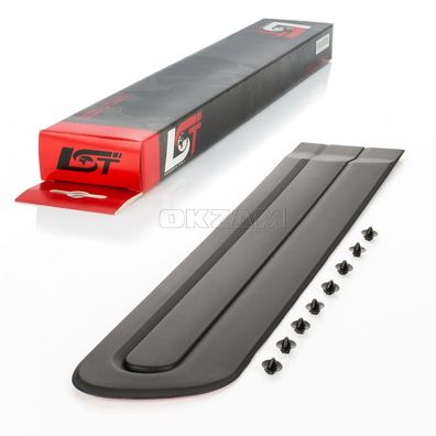 Zierleiste Schutzleiste Türleiste Seitenleiste schwarz HR für FIAT 500L 199