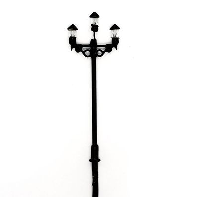 10 Stk. Led Lampen Modellbau Zubehör 60mm Minilampen Lichtmasten 1zu87 (1,85€/1Stk)